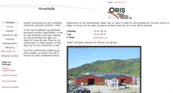 Desktop Screenshot of oris.no