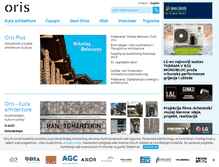 Tablet Screenshot of oris.hr